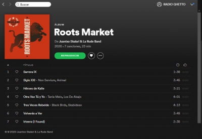 "ROOTS MARKET" ALBUM DIGITAL YA DISPONIBLE / NOW AVAILABLE
